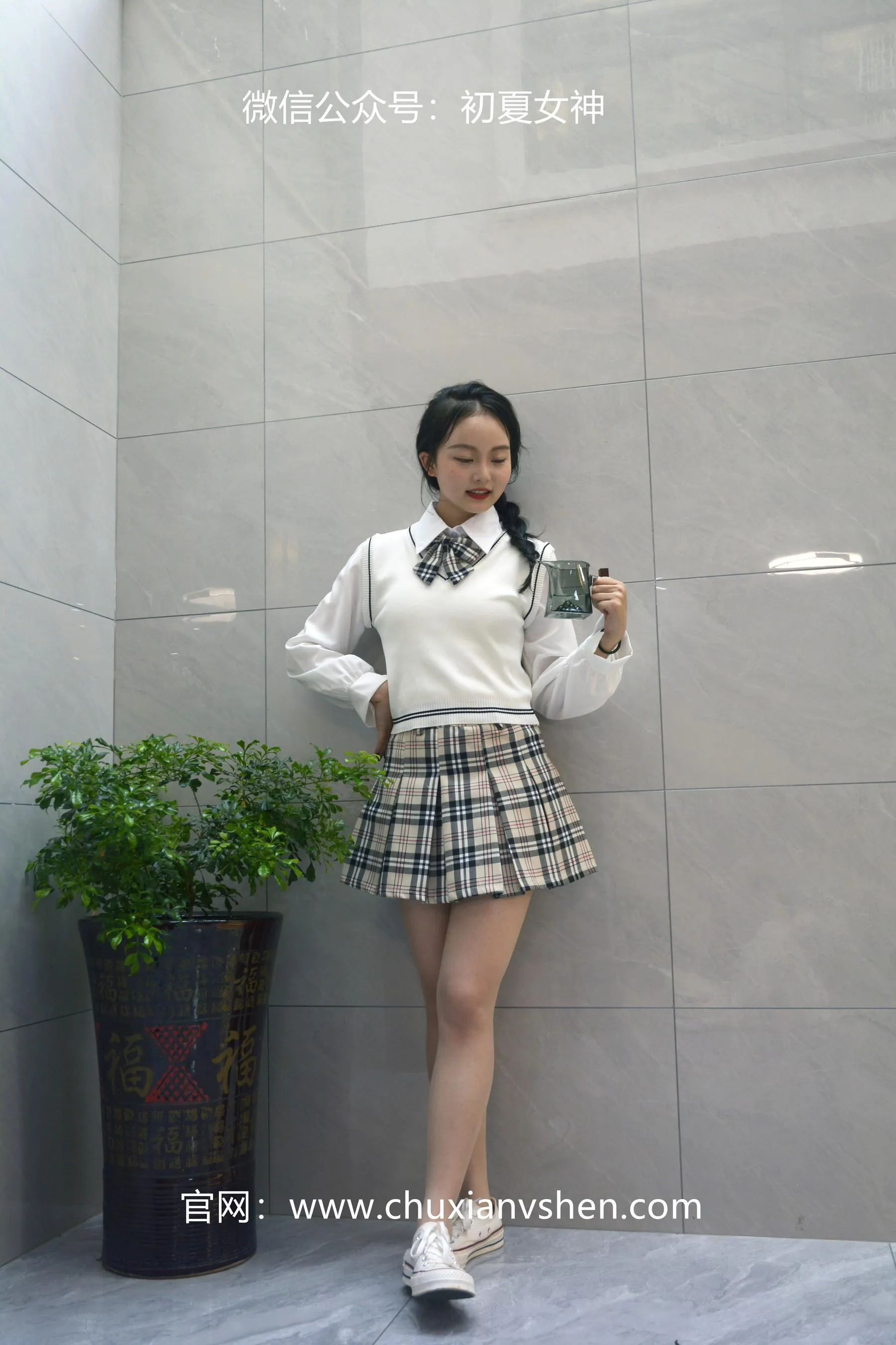 初夏女神 NO.040 双双 改良JK套 [125P]插图7